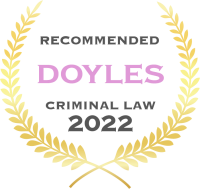 doyles criminal law 2022 award - one of the best criminal law firms in Queensland
